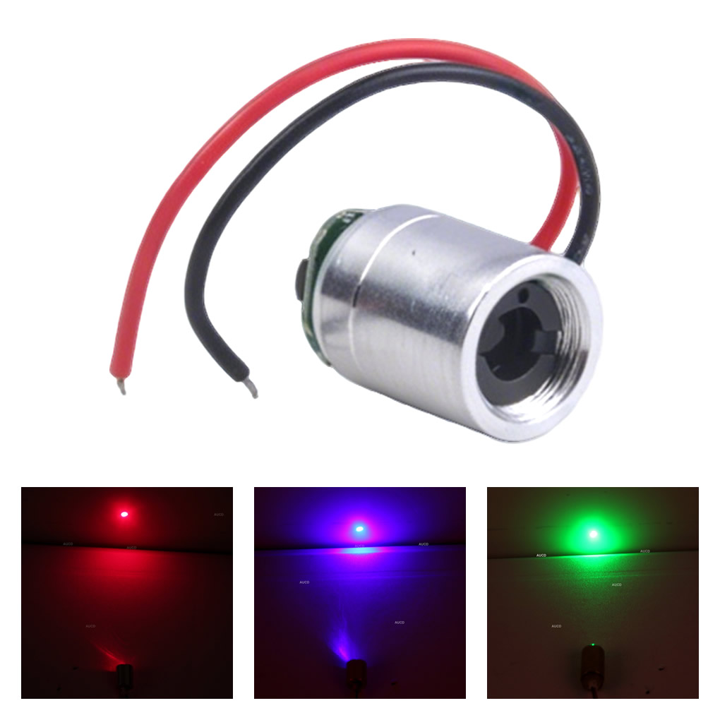 Diode Laser Module - Φ12x15mm DC 5V 레드-100mW 그린-50mW 블루-100mW