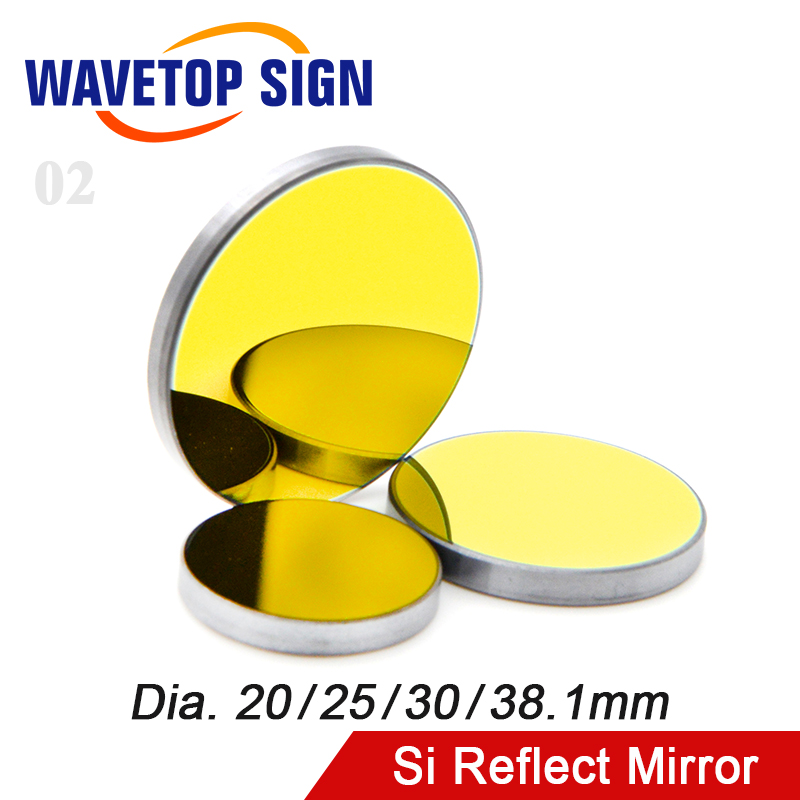 Co2 Laser Mirror - Wavetopsign si 반사 거울 dia.20 25