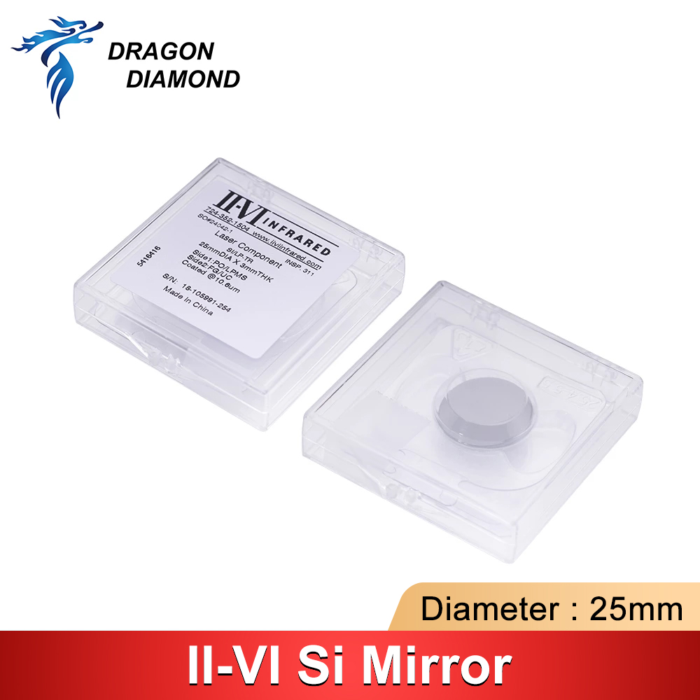 Co2 Laser Mirror - II-VI 적외선 Si 레이저 반사 거울