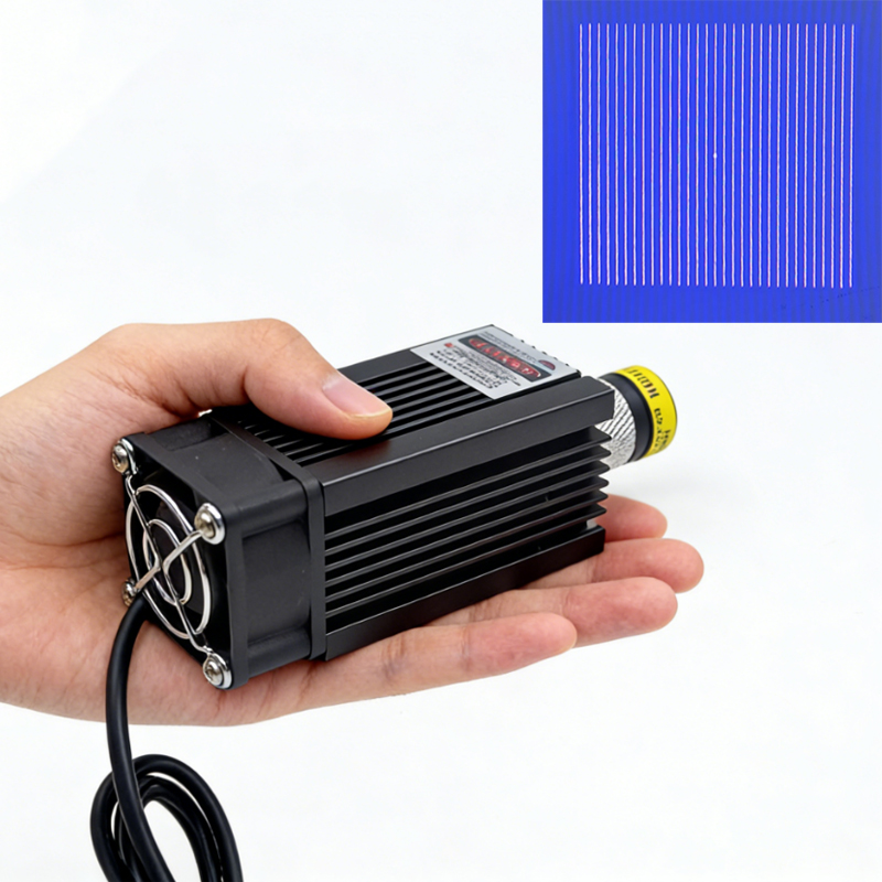 Industrial Laser Line Module - 고품질 450nm DOE 31 라인 블루