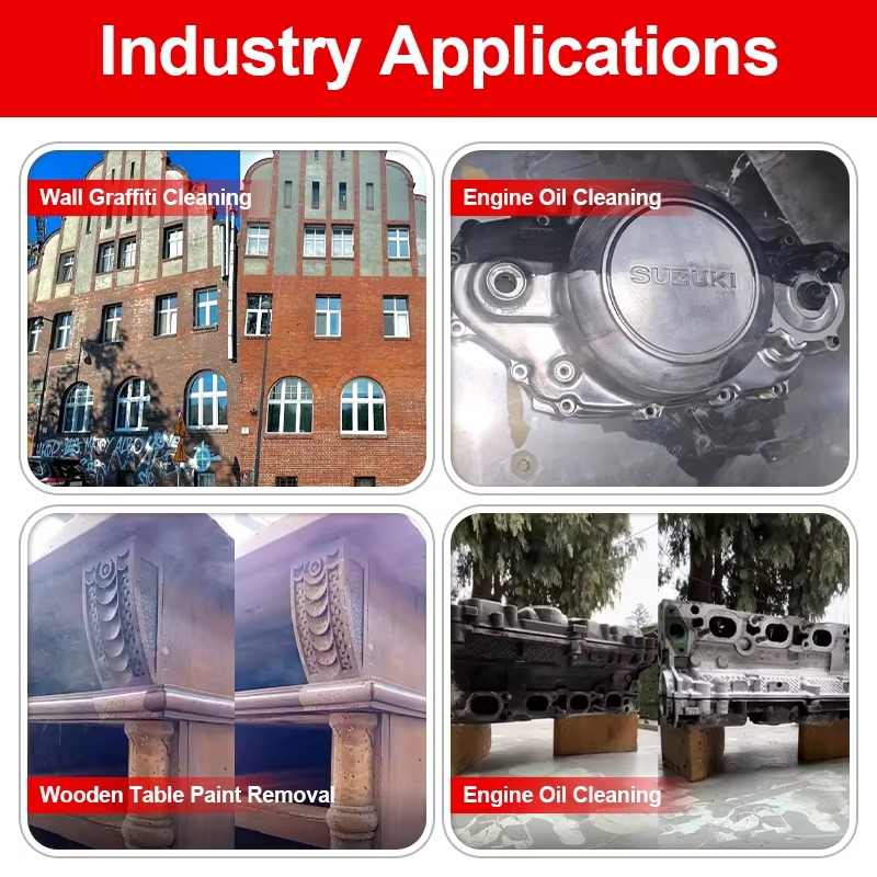 Industrial Laser For Cleaning - 500W 산업용 펄스 레이저 세척기, 화학
