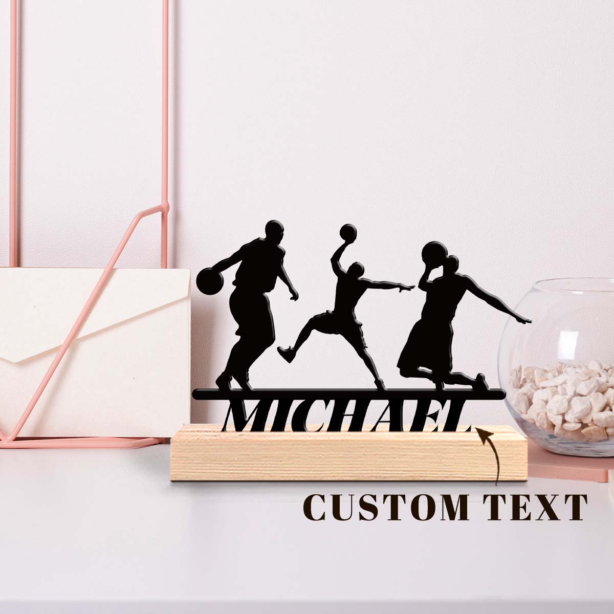 Desktop Laser Engraver - 1개 맞춤형 레트로 철제 조각상 장식,