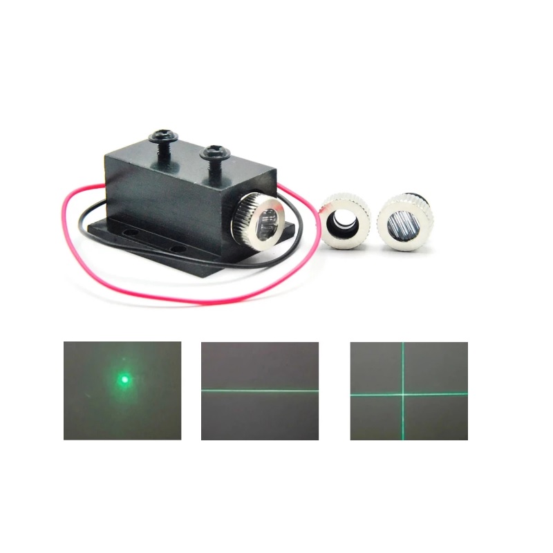Diode Laser Module - 초점 가능한 녹색 다이오드 레이저 도트