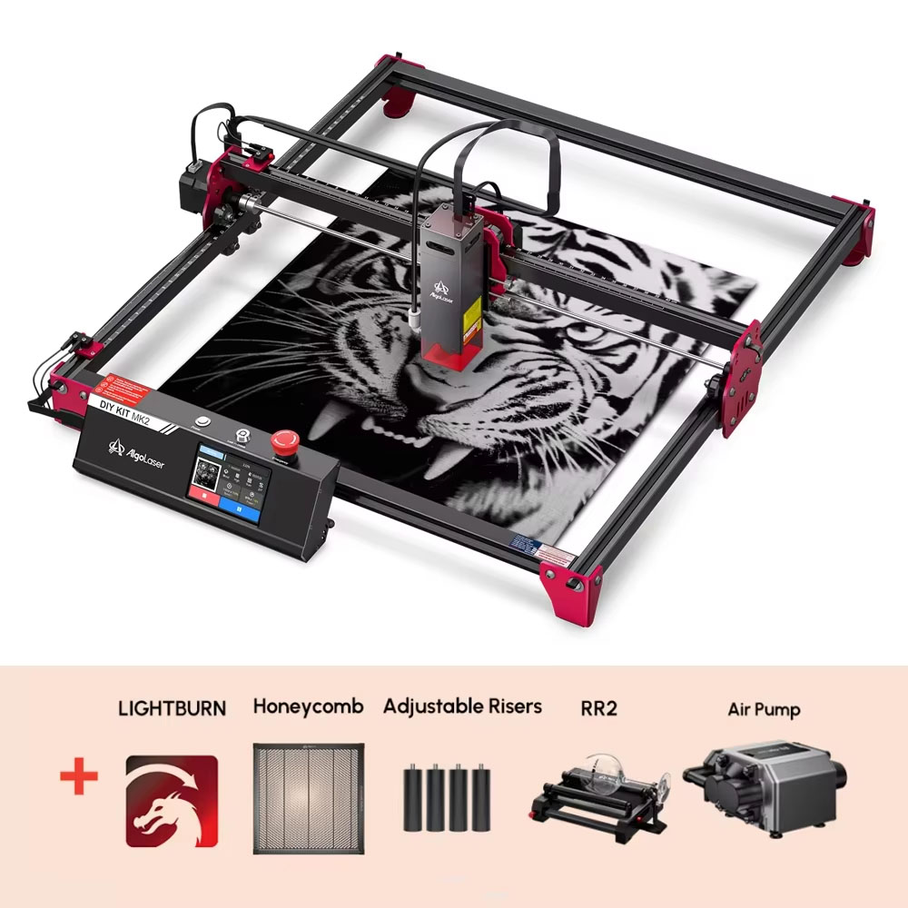 Industrial Laser Blasting - 알골레이저 DIY 키트 MK2 40*43cm CNC