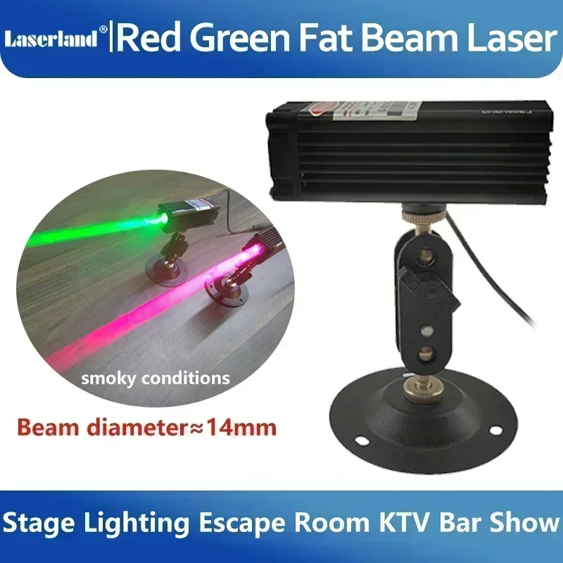 Diode Laser Module - 레드 그린 도트 팻 빔 레이저