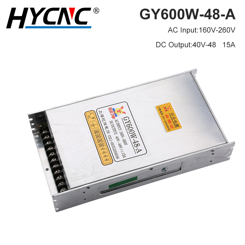 Industrial Laser Supply - GY600W-48-A 전원 스위치, CNC 레이저 조각