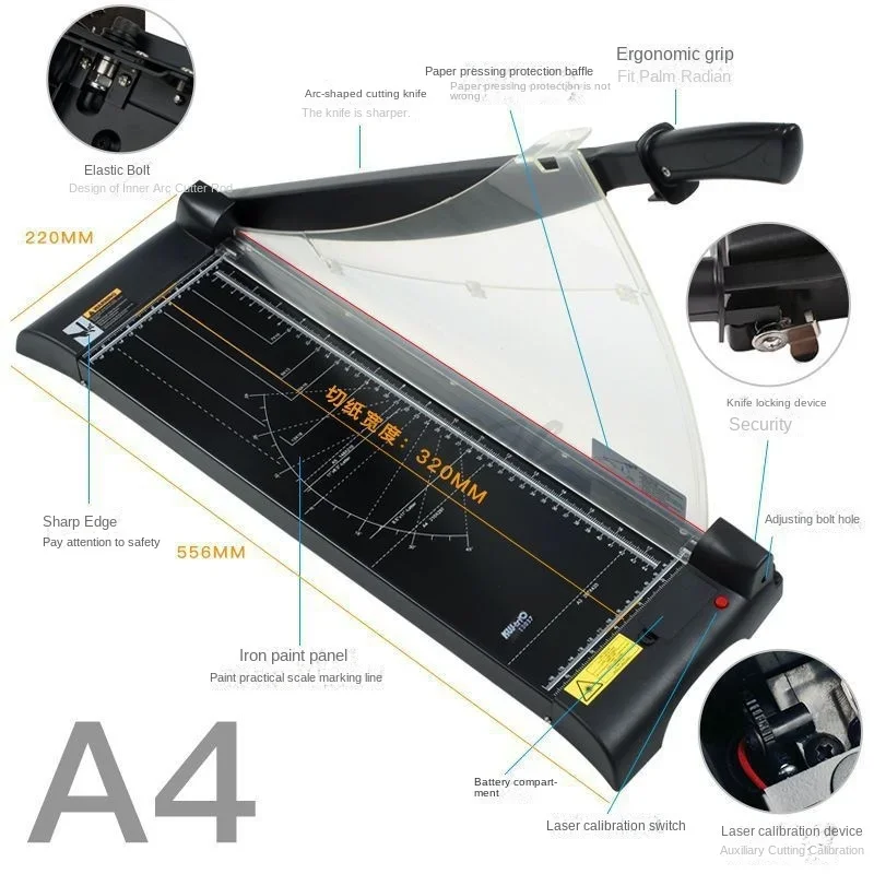A4/A3 레이저 포지셔닝 용지 커터는 전문적인 사무용 - Industrial Laser Blasting 리뷰 및 가격