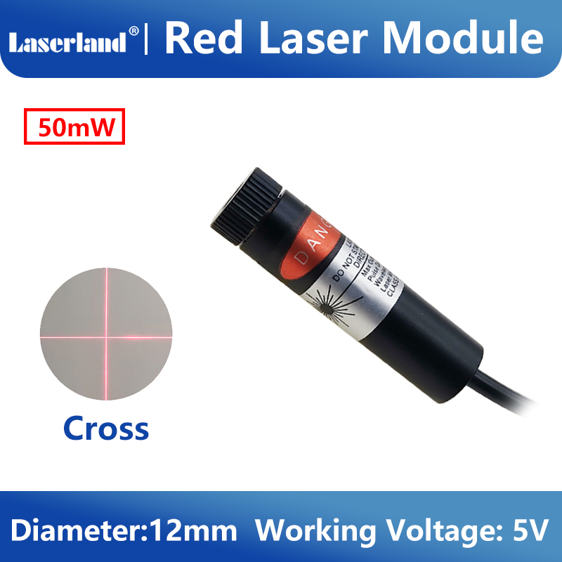 12mm 5mW 50mW 크로스 레드 레이저 다이오드  - Industrial Laser Line Module 리뷰 및 가격