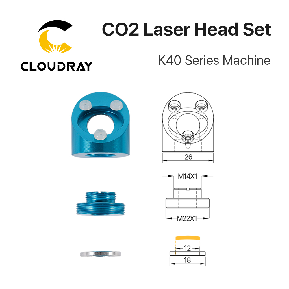 K40 시리즈 레이저 조각 절단기 용 Cloudray  - Co2 Laser Mirror 리뷰 및 가격