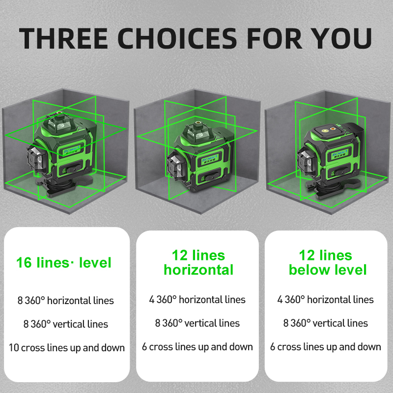 16라인 360도 그린빔 산업용 4D 레이저 레벨 회전 - Industrial Laser Supply 리뷰 및 가격