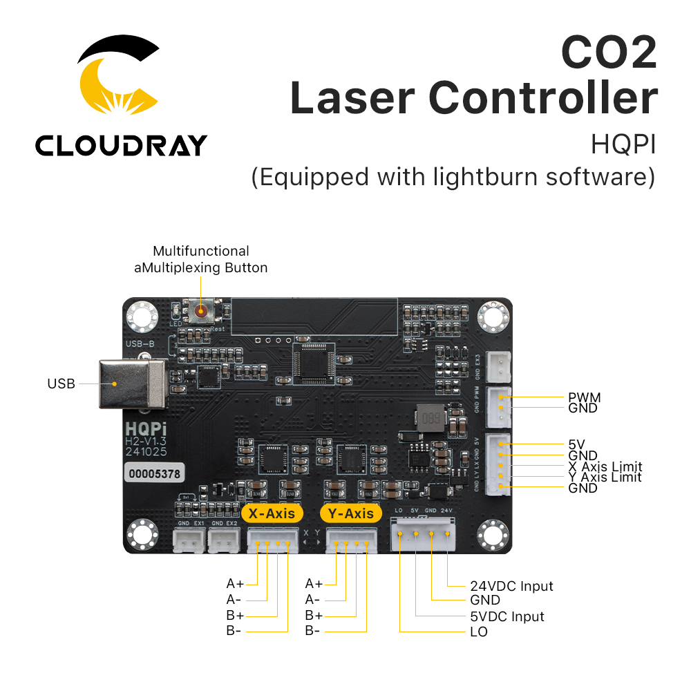 Cloudray CO2 레이저 컨트롤러, HQPI 고정 - Industrial Laser Blasting 리뷰 및 가격