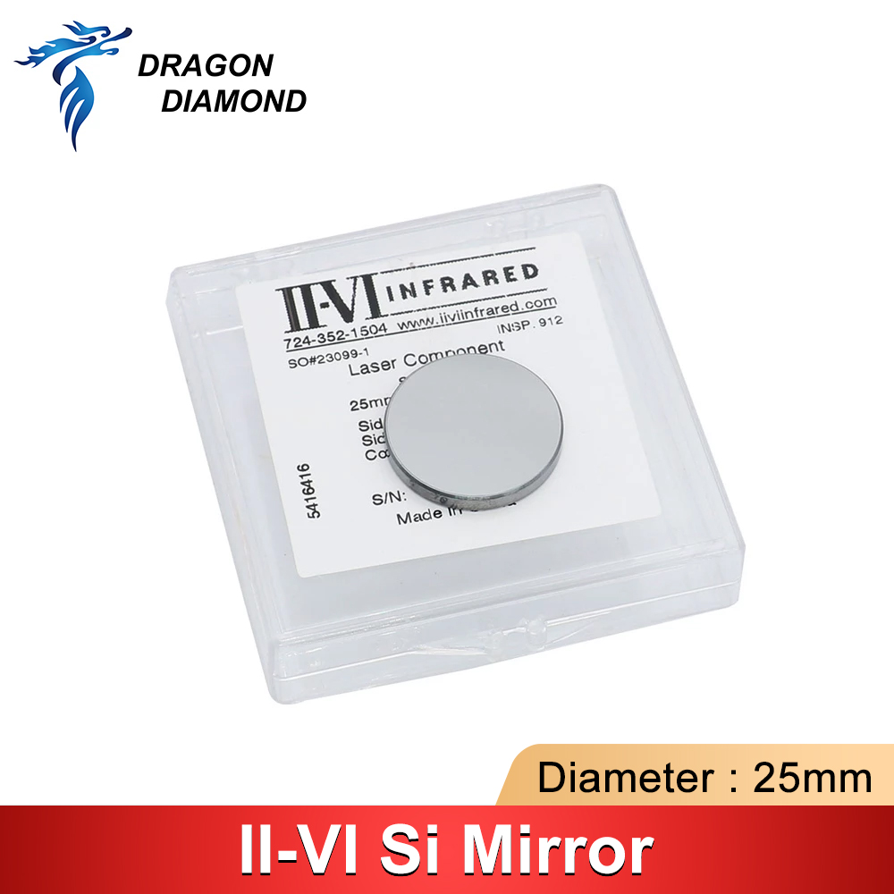 II-VI 적외선 Si 레이저 반사 거울 25mm 두께 - Co2 Laser Mirror 리뷰 및 가격