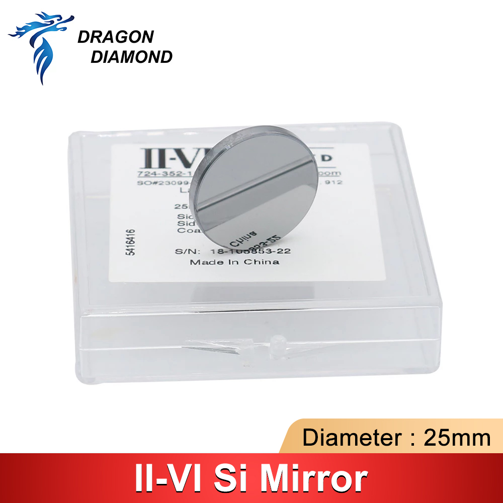 II-VI 적외선 Si 레이저 반사 거울 25mm 두께 - Co2 Laser Mirror 리뷰 및 가격