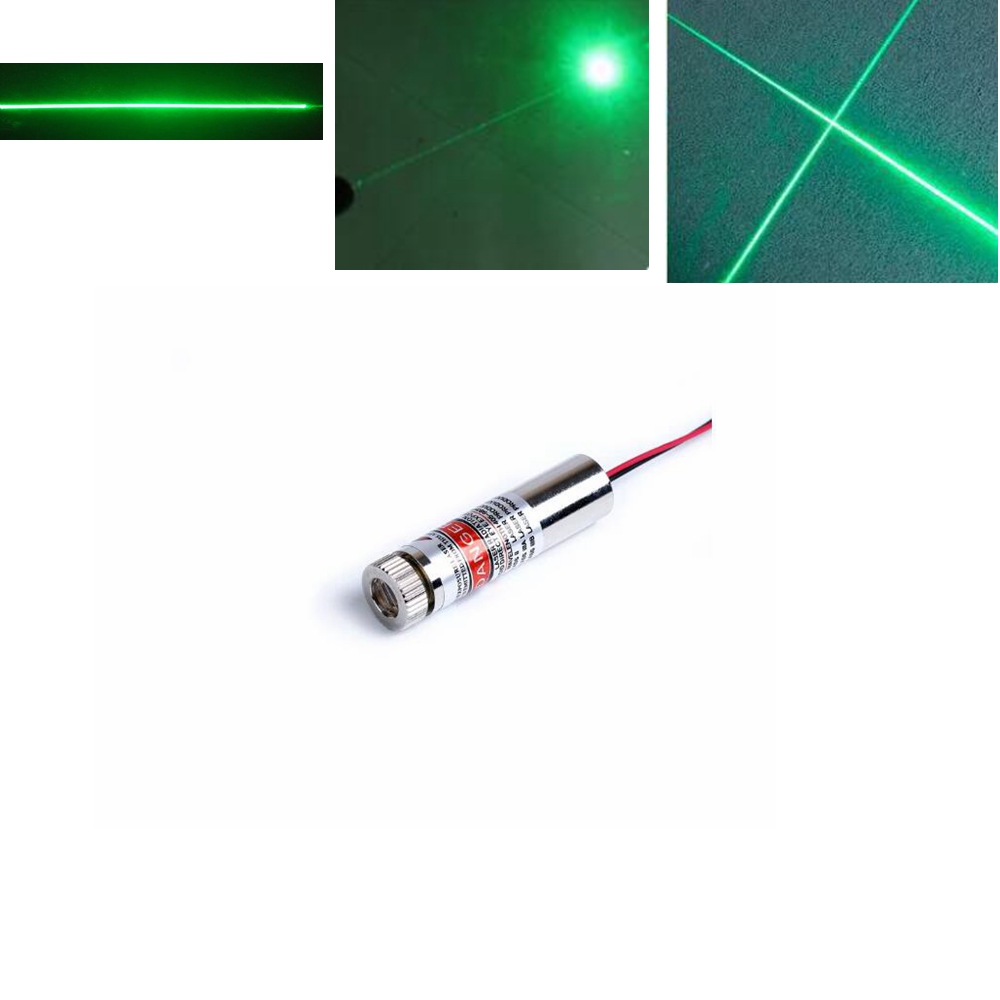조정 가능한 초점 520nm 130MW 녹색 도트/라인 - Industrial Laser Line Module 리뷰 및 가격