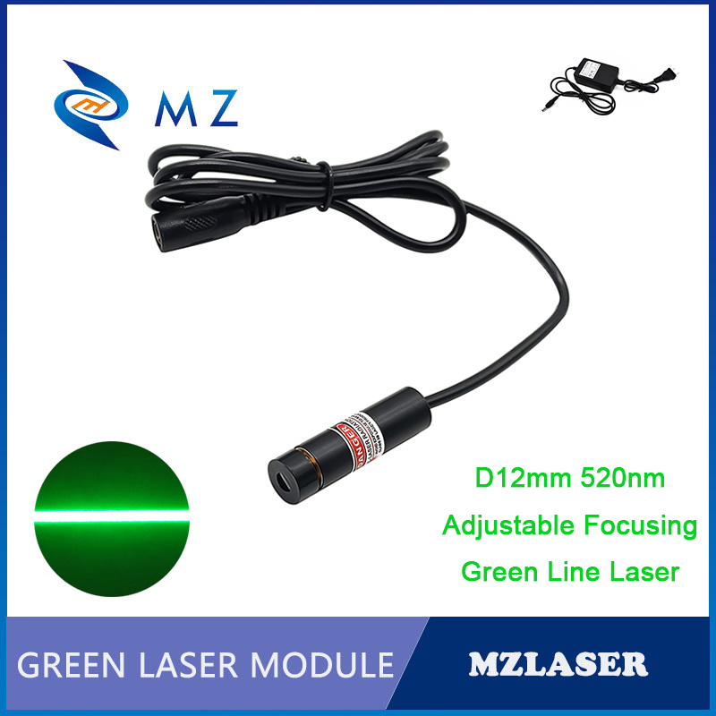 소형 녹색 라인 레이저 다이오드 모듈 520nm 조정  - Industrial Laser Line Module 리뷰 및 가격