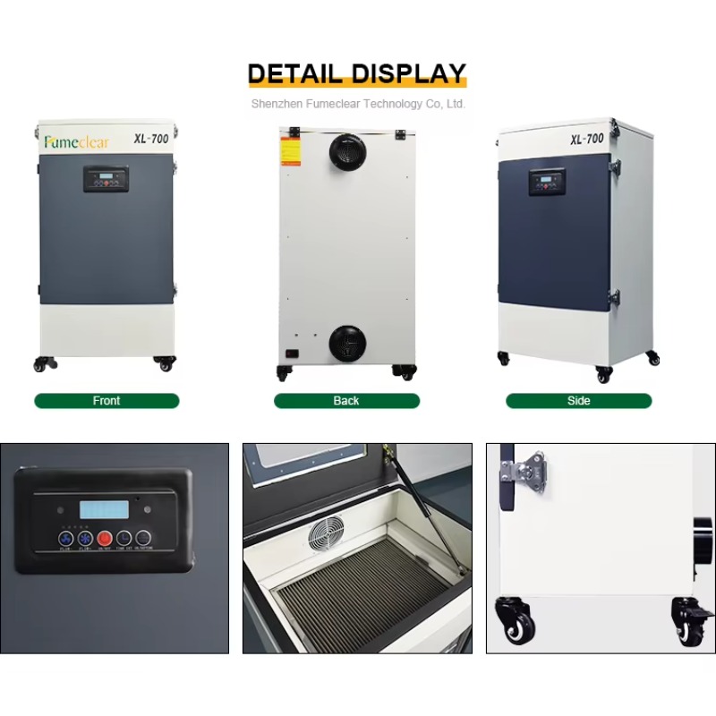 XL700 강력 레이저 및 먼지 제거기, Co2 VOC - Industrial Laser Supply 리뷰 및 가격