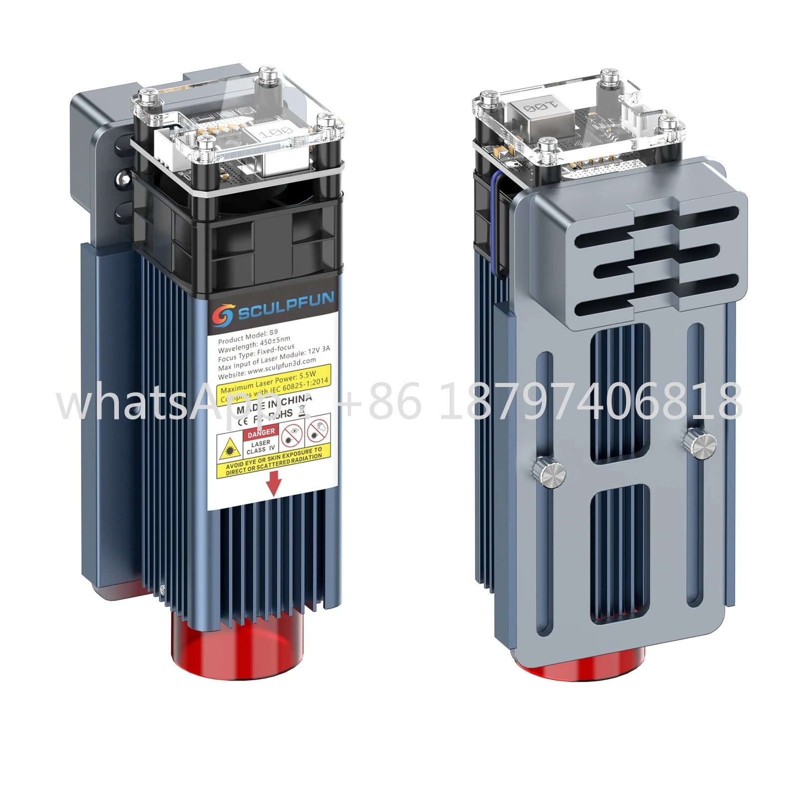 특수 효과 레이저 모듈 S9 90W 레이저 헤드 고정밀 - Diode Laser Module 리뷰 및 가격