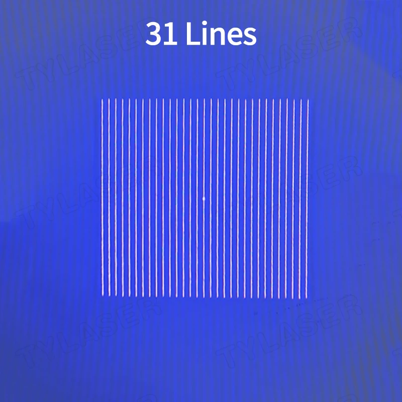 고품질 450nm DOE 31 라인 블루 라인 레이저  - Industrial Laser Line Module 리뷰 및 가격