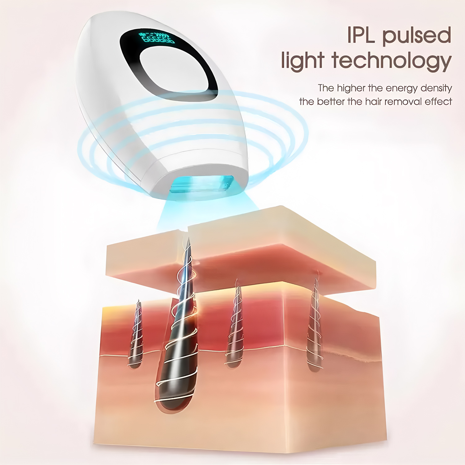 디지털 디스플레이 IPL 500,000 플래시 제모기  - Industrial Laser Cleaning Machine 리뷰 및 가격