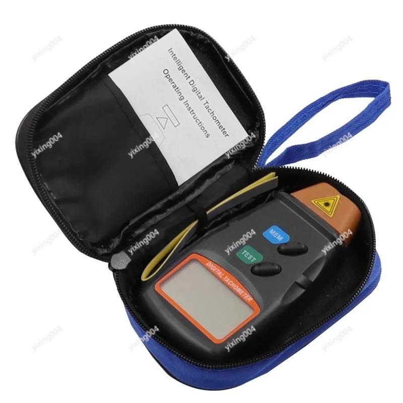 디지털 레이저 속도 측정기, 산업용 비접촉식 타코미터 - Industrial Laser Tachometer 리뷰 및 가격