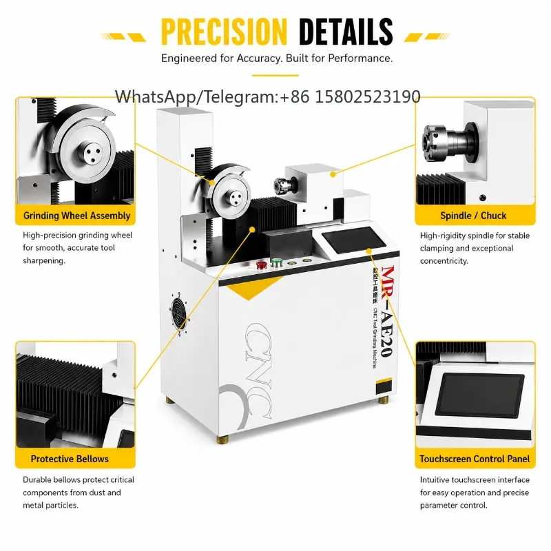 MR-AE20 CNC 밀링 커터 연마기, 밀링 공구 연 - Cnc Milling Machine 리뷰 및 가격