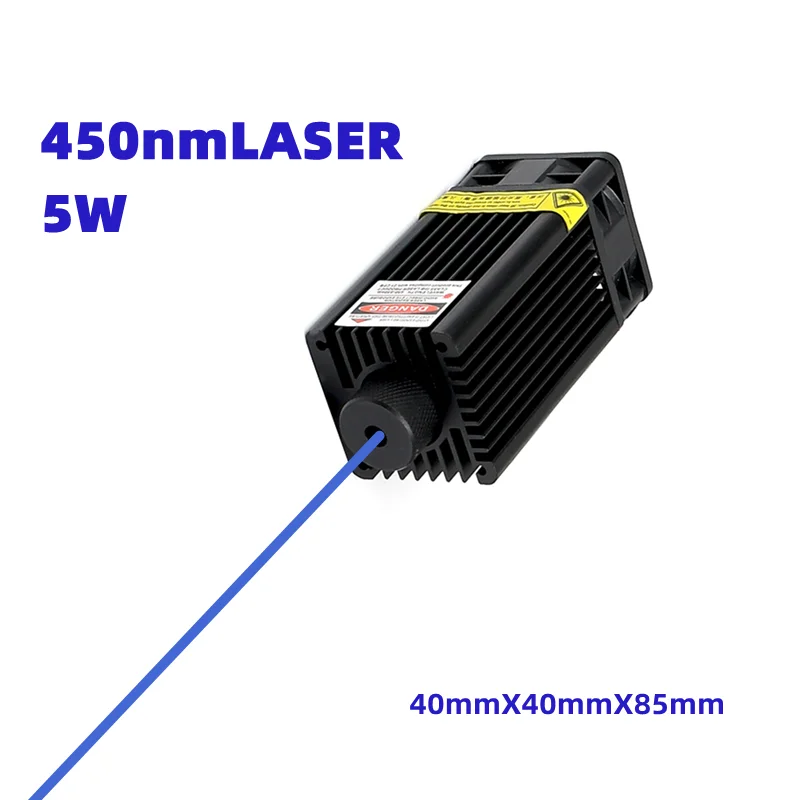 1PC5000 450nm 푸른 빛 빔 레이저 가시 광선 - Diode Laser Module 리뷰 및 가격