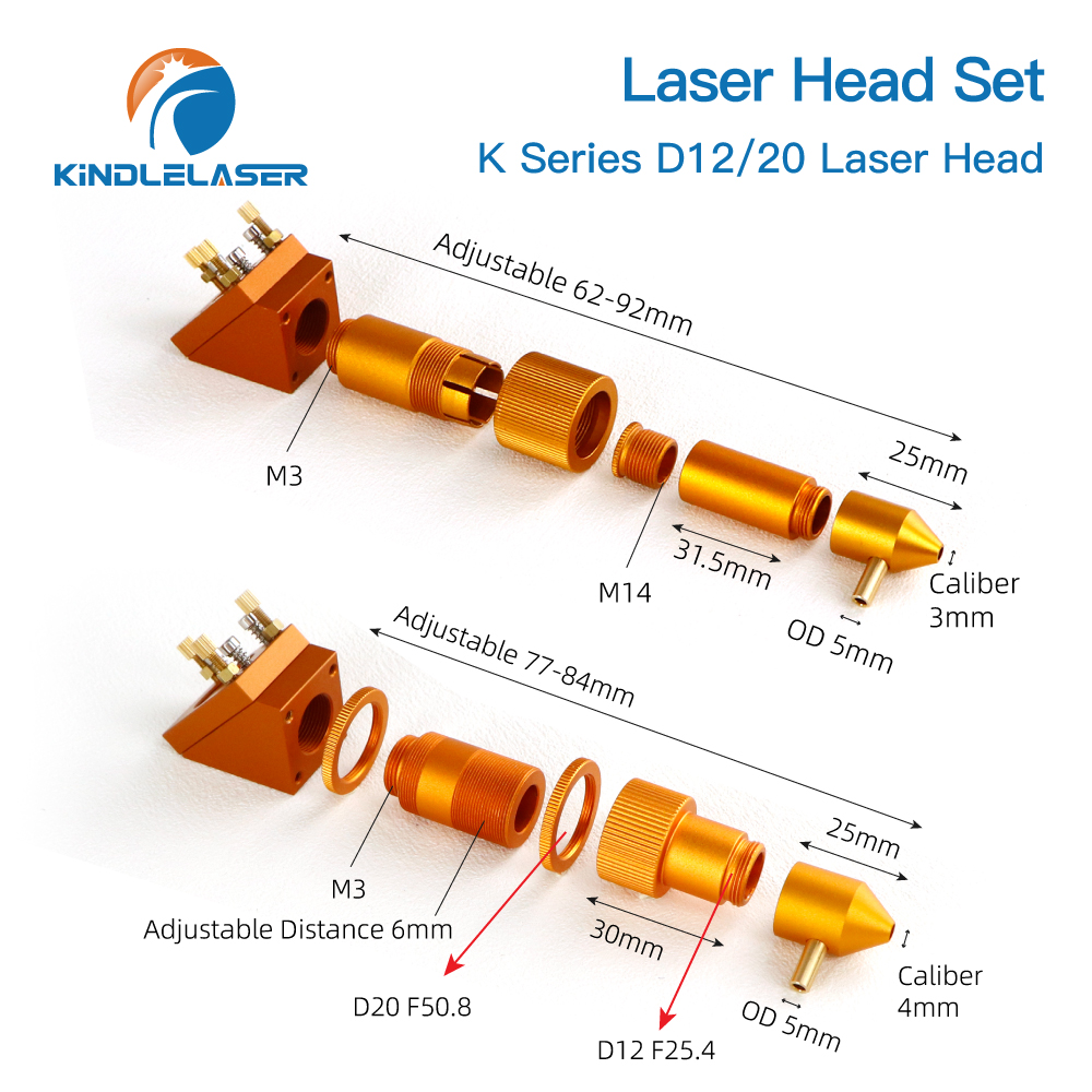 Kindlelaser K 시리즈 CO2 레이저 헤드 세 - Co2 Laser Mirror 리뷰 및 가격
