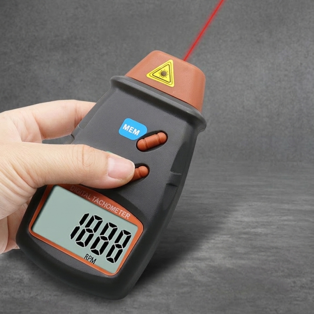 디지털 레이저 타코미터 비접촉식 RPM 미터 휴대용 속 - Industrial Laser Tachometer 리뷰 및 가격