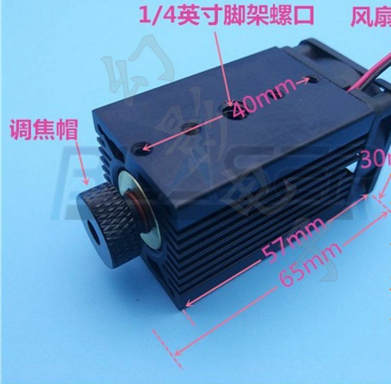 초점 녹색 레이저 다이오드 모듈, 선풍기 냉각, TTL - Diode Laser Module 리뷰 및 가격
