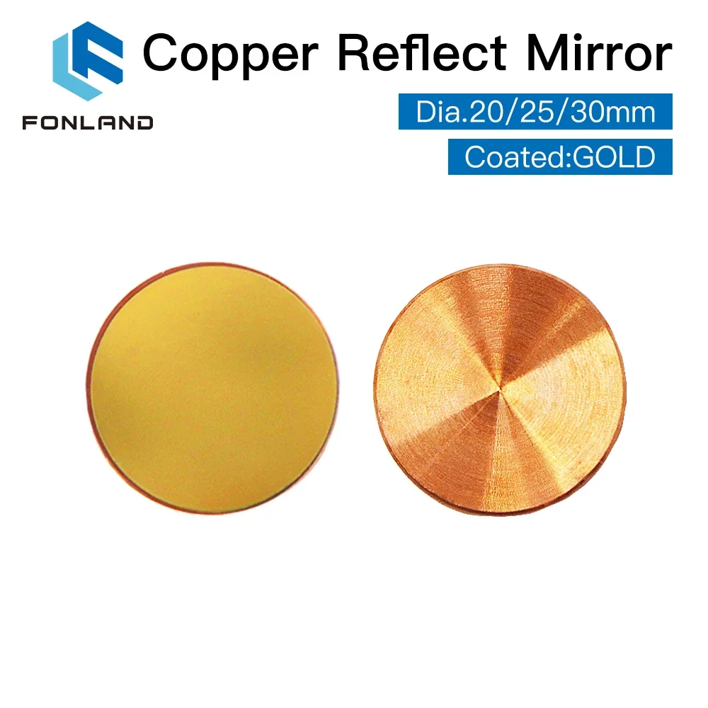 3pcs Fonland 구리 반사 거울 직경 18 19 - Co2 Laser Mirror 리뷰 및 가격