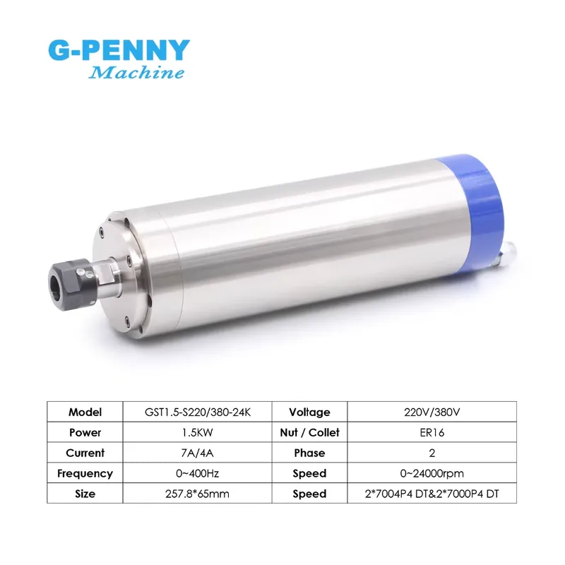 맞춤형 G-PENNY 110v/220v 1.5kw ER - Cnc Milling Machine 리뷰 및 가격