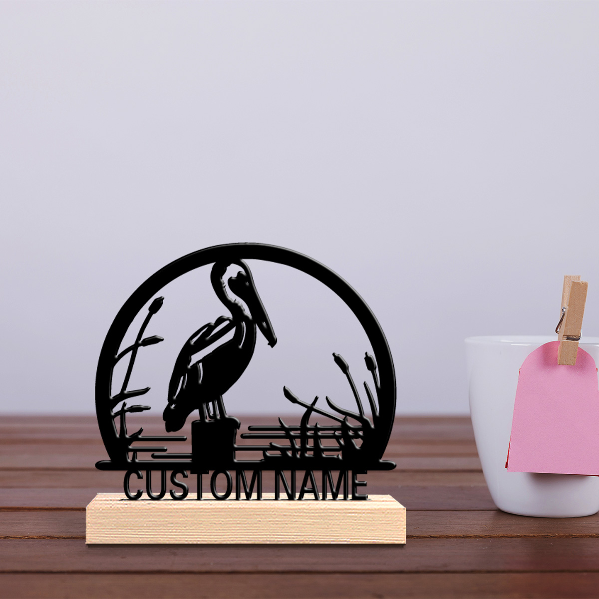 1개 신규 디자인 맞춤형 펠리칸 금속 조각상 나무 받침 - Desktop Laser Engraver 리뷰 및 가격