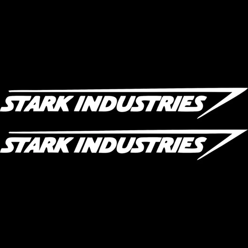 2Pcs 패션 레이저 자동차 스티커 스타크 산업 스타일 - Industrial Laser Supply 리뷰 및 가격